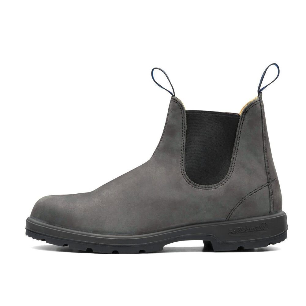 BLUNDSTONE UNISEX DRESS SERIES 1308 CHELSEA BOOTS FOR MEN AND WOMEN, WIDE CHISEL - Picture 3 of 6
